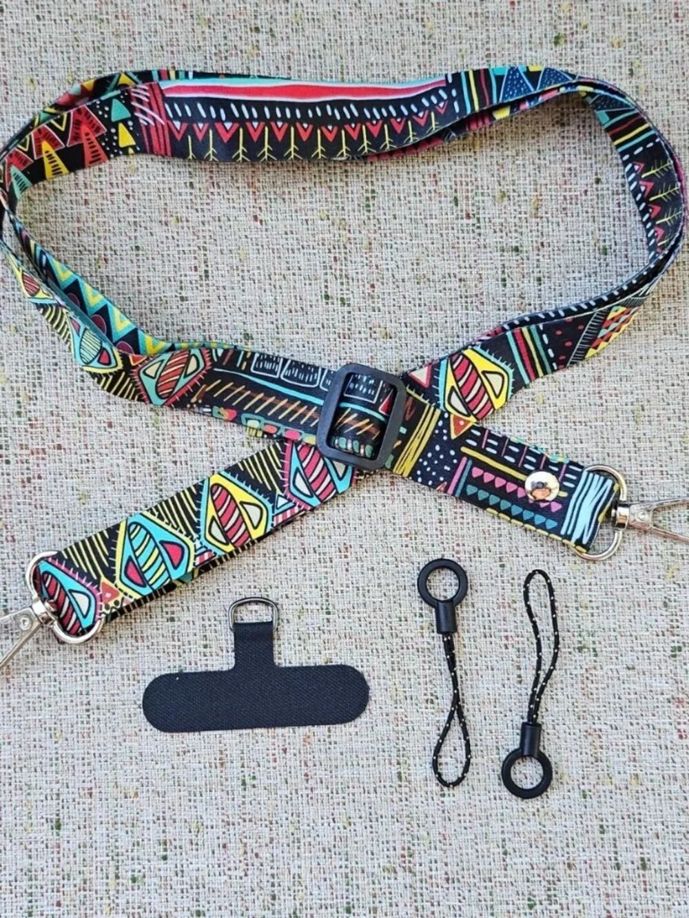 Mobile Phone Lanyard Neck Hanging Long Wide Band Mobile Phone Case Universal